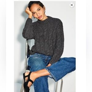 ROAM Avignon Cable Knit Sweater, Size: S